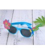 Funny Sunglasses Hawaiian Tropical Glasses - Blue