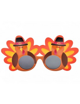 Turkey Glasses for Thanksgiving Party