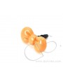Headphone Jack Plug - Ribbon Orange