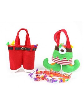 Santa Pants Style Christmas Gift Candy Bags