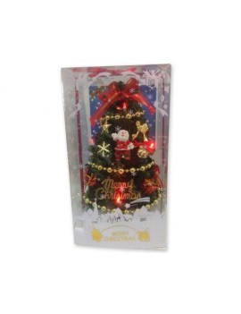 8'' Lighted Christmas Tree Music Box