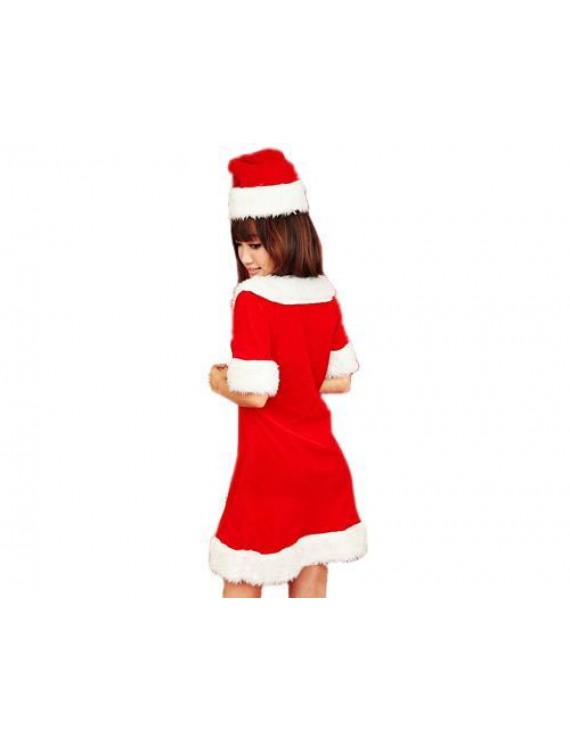 Women Santa Dress Christmas Costume